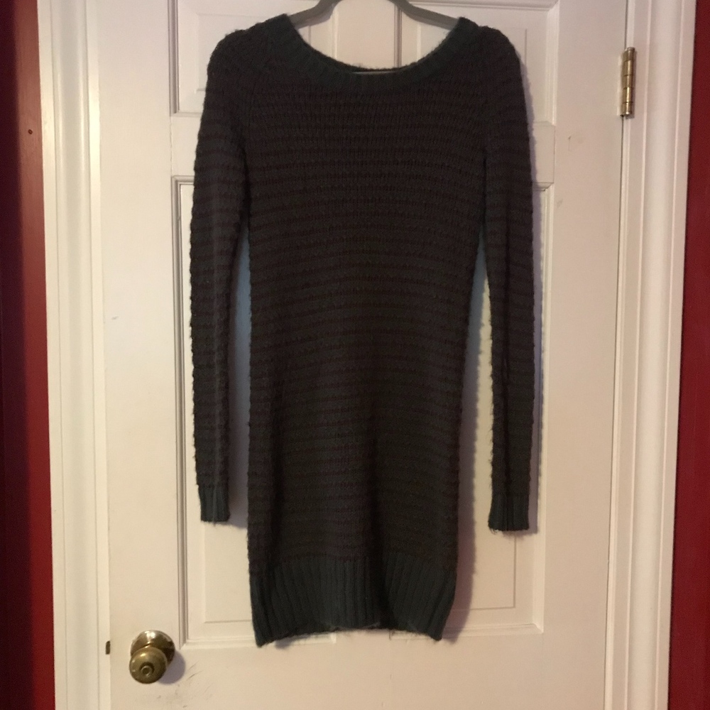 Striped Sweater Dress
